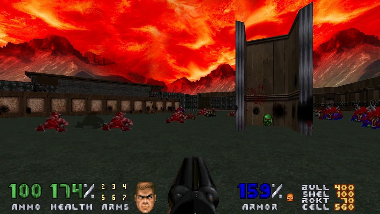 Let's Play - DooM 2 @ Ultra-Violence [Deutsch] -- MAP18 [2/2] (1080p)