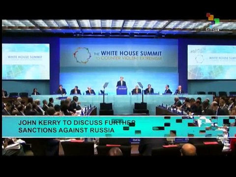 Kerry to discuss further sanctions against Russia