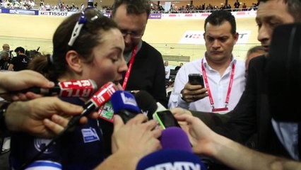 Piste - Mondiaux - Pascale Jeuland : "Pour moi, je reste troisième"