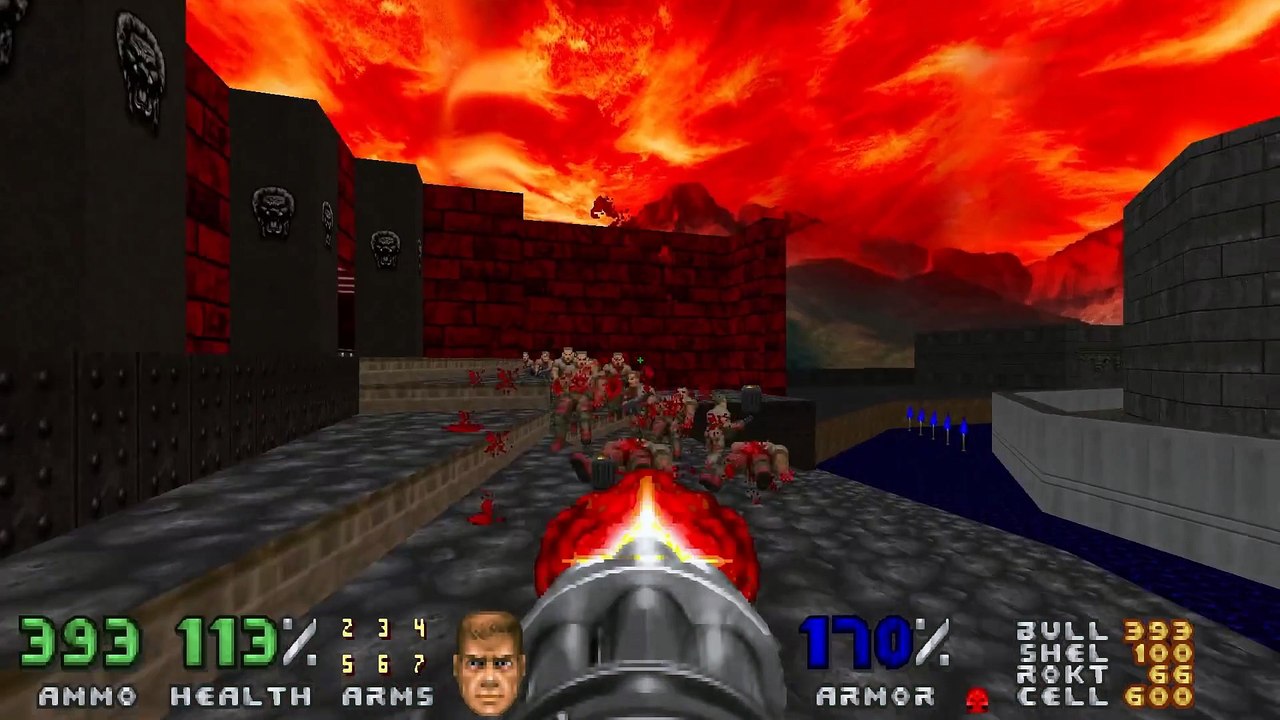 Let's Play - DooM 2 @ Ultra-Violence [Deutsch] -- MAP19 [2/2] (1080p)
