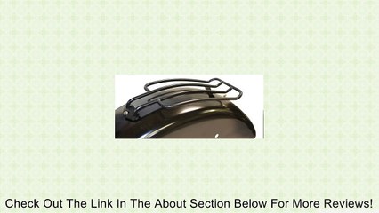 Motherwell Products MWL-151B 6-inch Solo Luggage Rack for Softail Slims - Black Review