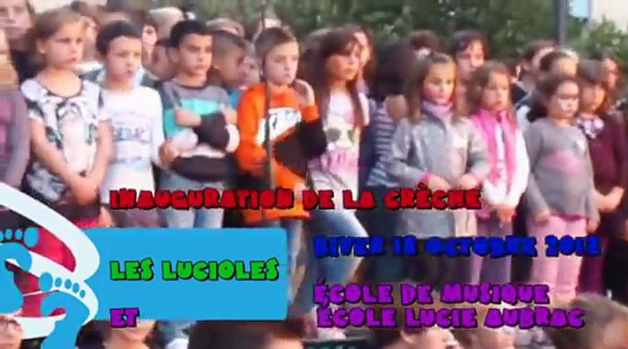 La mémoire de l'eau - Ecoles de musique et Lucie Aubrac - inauguration crèche les Lucioles