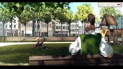 Funny animation : horror zombie