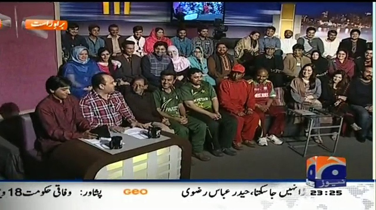 Khabarnaak on Geo News ~ 21st February 2015 - Comedy Show - Live Pak News