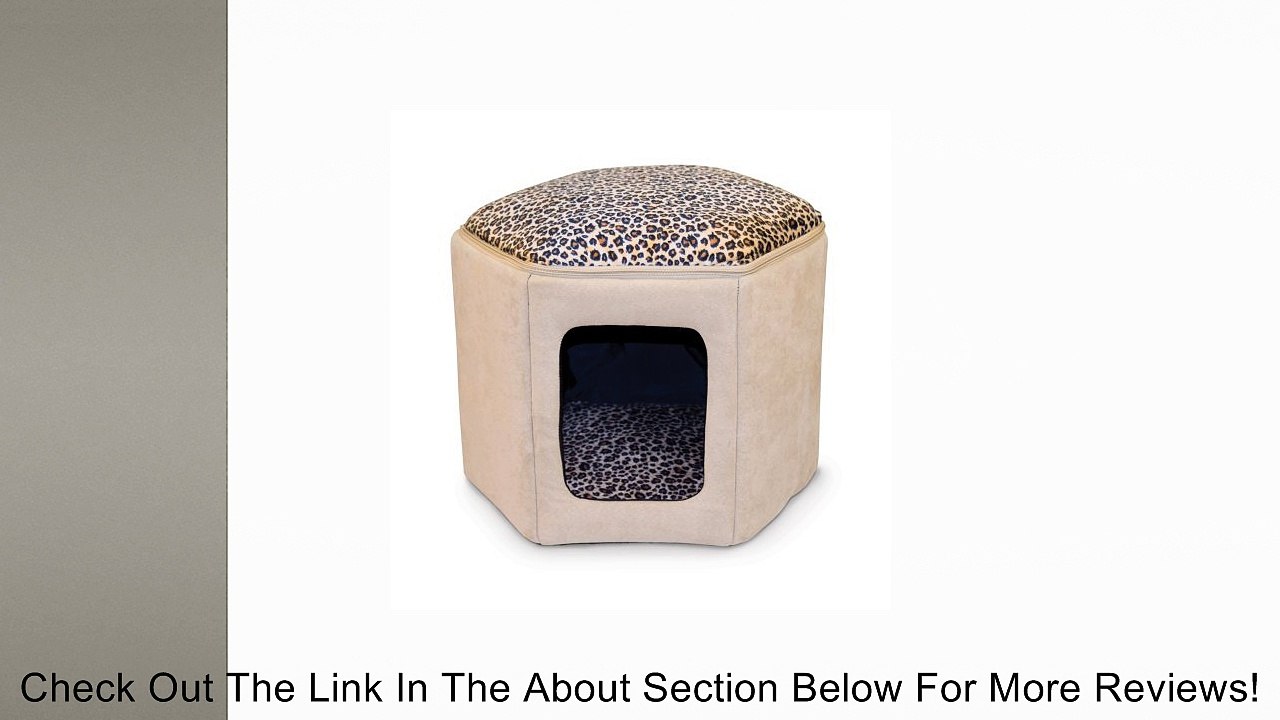 K&H Kitty Clubhouse, Tan/Leopard Print Review