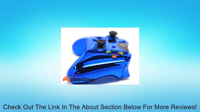 Chrome Blue Xbox One Rapid Fire Modded Controller 40 Mods for COD Ghosts Quickscope, Jitter, Drop Shot, Auto Aim, Jump Shot, Auto Sprint, Fast Reload, Much More Review