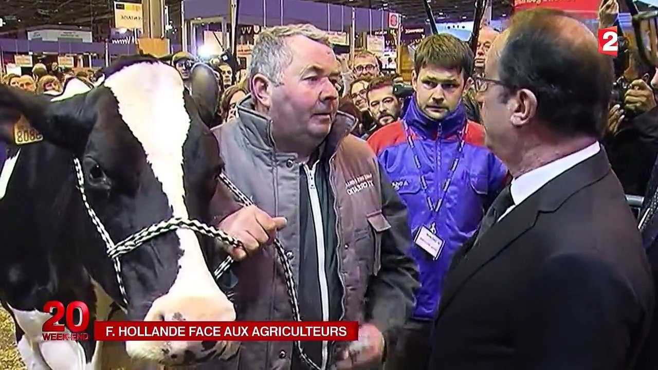 Salon de l'agriculture : visite bon enfant mais politique pour François Hollande