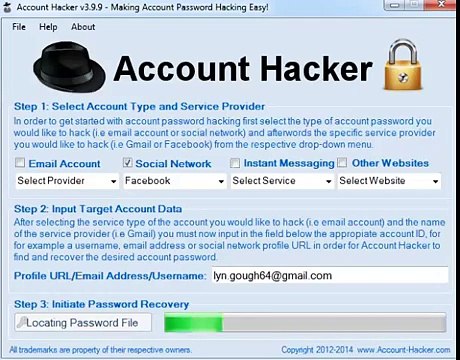 Pirater Des Mots de Passe de Compte Skype Account Hacker v3 9 9