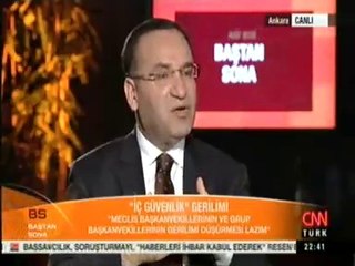 Adalet Bakanı Bekir Bozdağ, Kadına Karşı Şiddet, İç Güvenlik Paketi'ni Değerlendirdi