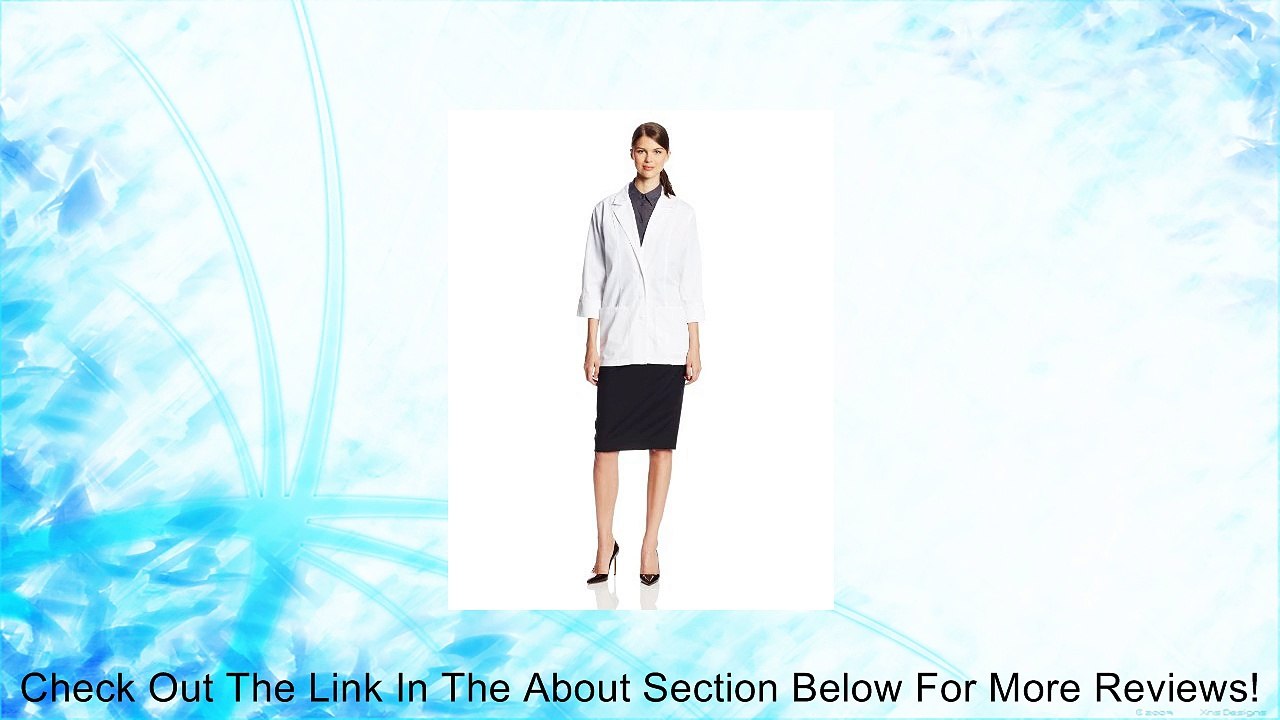 Cherokee Women's Scrubs 3/4 Sleeve 29 Inch Lab Coat Review