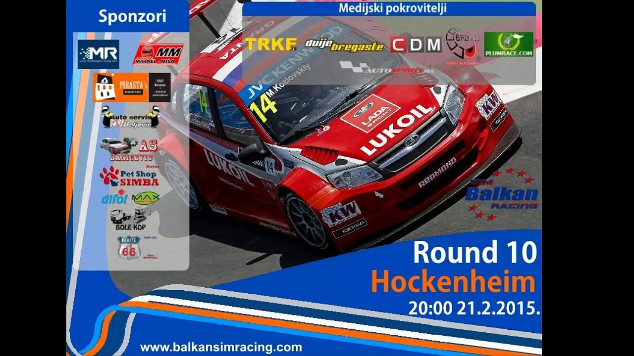 BalkanSimRacing-Hockenheim,Germany
