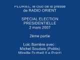 Radio Orient 2 mars 07- 2e partie