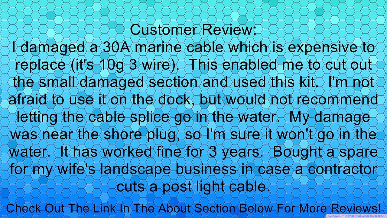 Gardner Bender HST-1300 Underground Cable Splice Kit for waterproof splicing  of #14 - #8 AWG UF Copper Wire Review