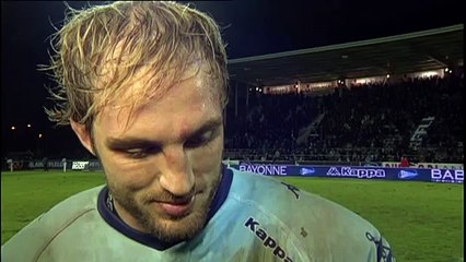 TOP14 - Bayonne-Stade Français: Interview Jean Monribot (BAY) - J18 - Saison 2014/2015