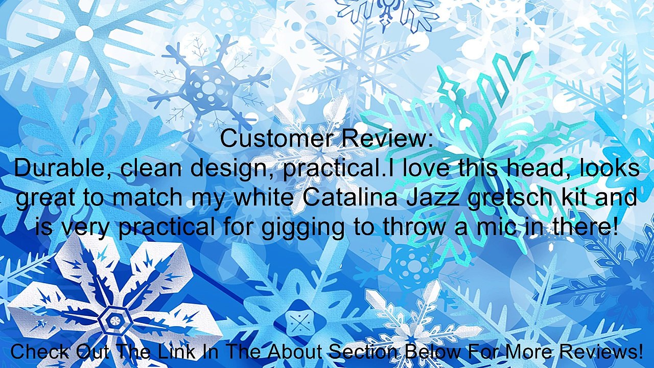 Evans EQ3 Resonant Coated White Bass Drum Head, 22 Inch Review