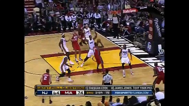 Dwyane Wade Sick Alley-oop to LeBron James