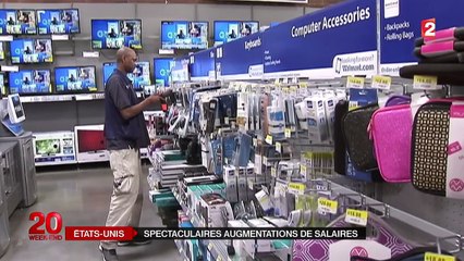 Un milliard de dollars de hausses de salaires chez Wallmart