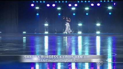 Sharna Burgess & Louis van Amstel - "Shall We Waltz On Ice"