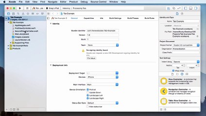 iOS Development with Swift Tutorial - 17 - Multiple Views or Screens -