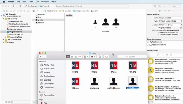 -iOS Development with Swift Tutorial - 18 - Adding Brains to the View