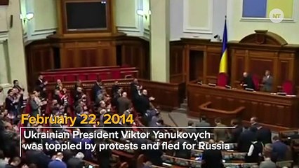 Annotate The News: One Year Of Crisis In Ukraine