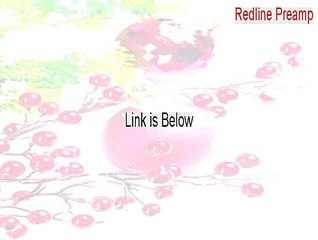 Redline Preamp Keygen (Download Now 2015)