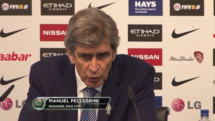 Manuel Pellegrini, confiado en eliminar al Barcelona