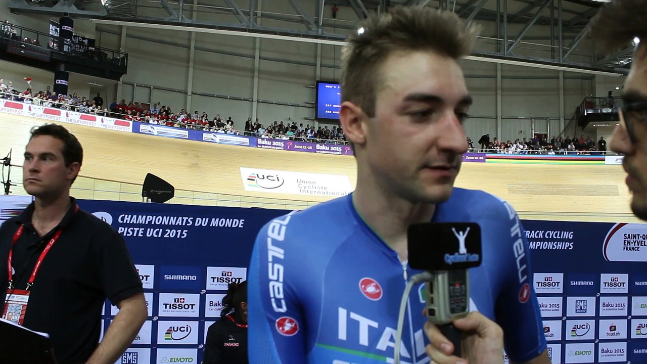 Piste - Mondiaux - Elia Viviani : "Gaviria était trop fort"