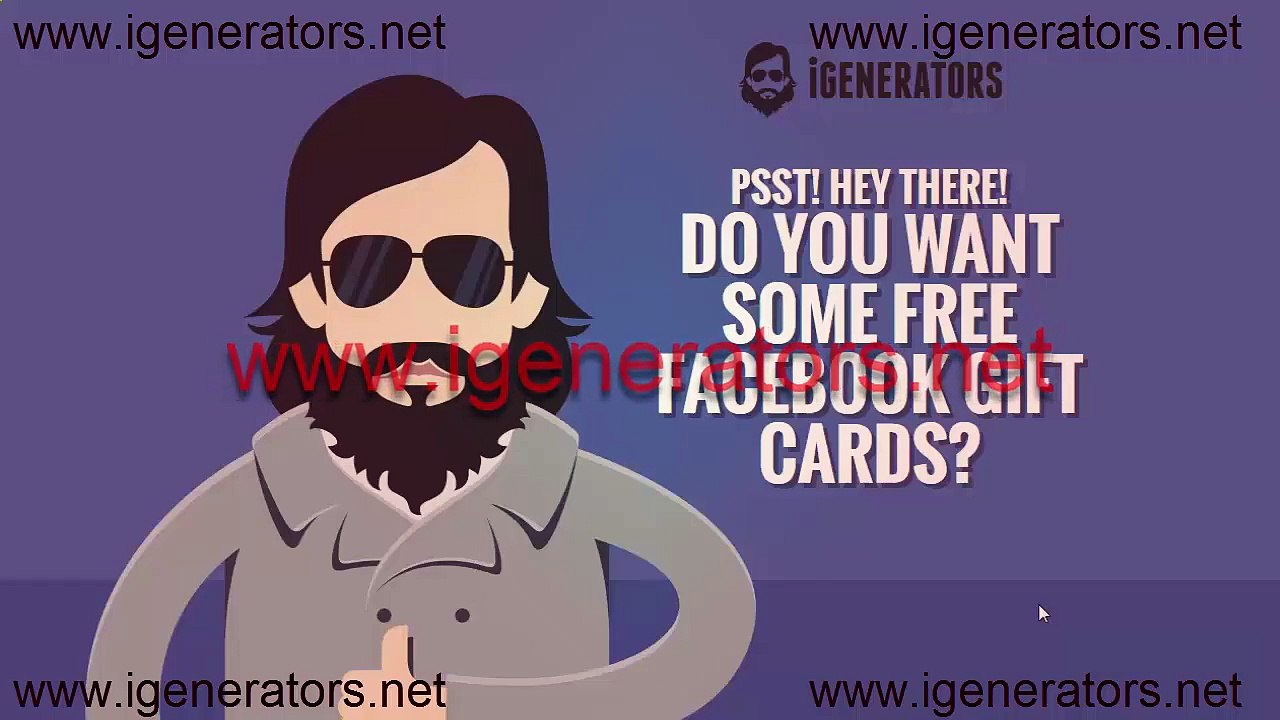 Facebook-Code-Generator 2015 Online Geschenkgutschein! - Arbeits! Deutsch