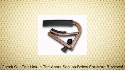 Shubb C1A Steel String Capo, Antique Review