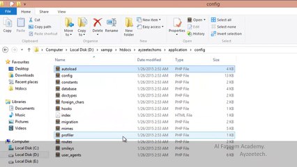 CI Episode-4 Basic Configuration of Codeigniter