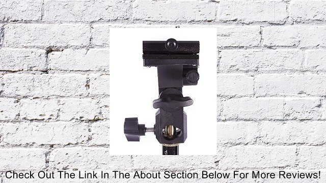 StudioPRO Off Camera Single Speedlight Flash Bracket Translucent Soft Umbrella Stand Kit Review