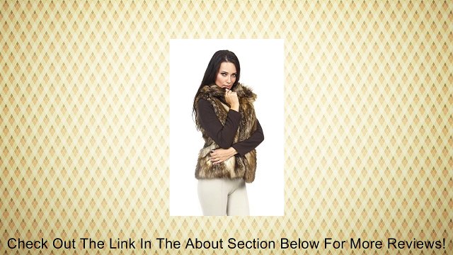 Safari by Imposter Women's Faux Fur Vest Review