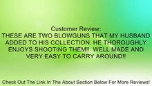 Venom Blowguns� 36" 2 Piece Black .40c Blowgun Review