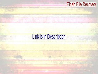 Flash File Recovery Free Download [Instant Download]