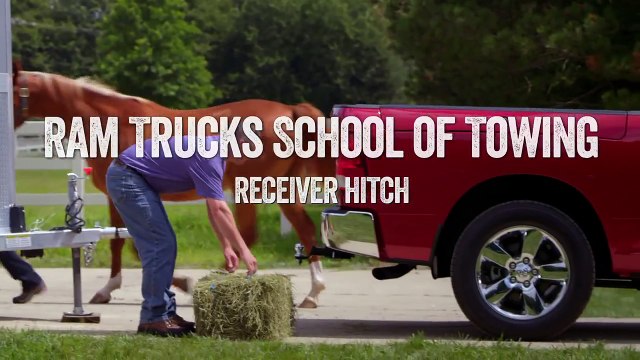 Ram Trucks School of Towing: How to Connect a Receiver Hitch