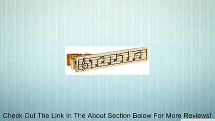 Status Men's Tie Bar Music Notes Review