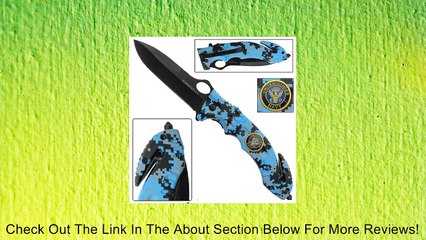 Serve And Protect Navy Folding Pocket Knife- Submersion Review