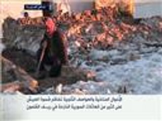 تفاقم أوضاع العائلات السورية النازحة بريف القلمون