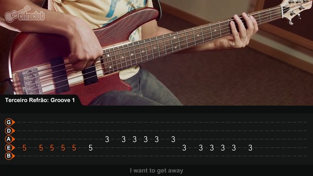 Fly Away - Lenny Kravitz (bass class - aula de baixo)
