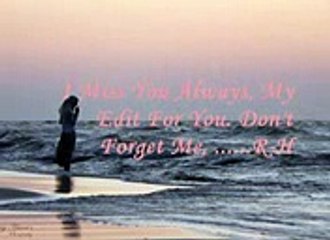 english sad song. with lyrics .right here waiting for you