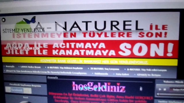 16.ARALIK 2013 KOZMETİK BANK SATIŞ A-NATUREL TÜY DÖKÜCÜ LAMOS KREM 3S NATUREL TANITIMI