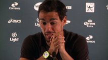Río - Fognini, feliz por ganar a Nadal
