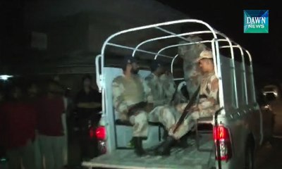 下载视频: Rangers  arrest 6 suspected terrorists in Karachi