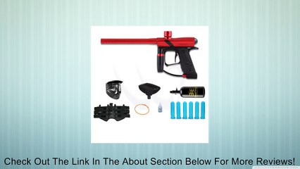 Dangerous Power E1 Paintball Marker - Red Advance Package Review