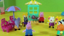 Peppa Pig Jugando con la Heladería y cucuruchos con Play Doh