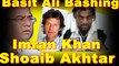 Basit Ali Bashing Shoaib Akhtar Who Criticise Pakistan Defeat While Sitting in India