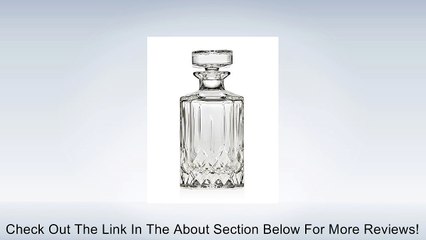Oxford Crystal Collection Whiskey Decanter With Stopper (650ml) Review