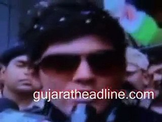 Smith Patel of Under 19 team World Cup returns to Ahmedabad;welcomed by friends,family and fans