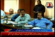 MQM MPA Khawaja Izhar Ul Hassan hold meeting regarding cleanliness campaign in karachi